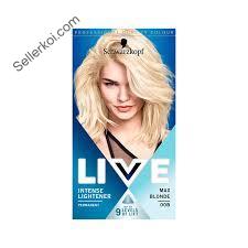 Schwarzkopf LIVE Permanent Hair Dye - Max Blonde 00B